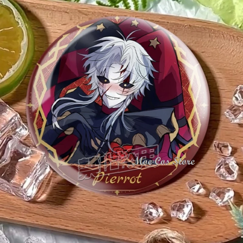 The Freak Circus Brooch Pierrot Harlequin Collection Badge Decors Halloween Clown Game Button Pins Round Related 58mm 75mm
The Freak Circus Brooch Pierrot Harlequin Collection Badge Decors Halloween Clown Game Button Pins Round Related 58mm 75mm