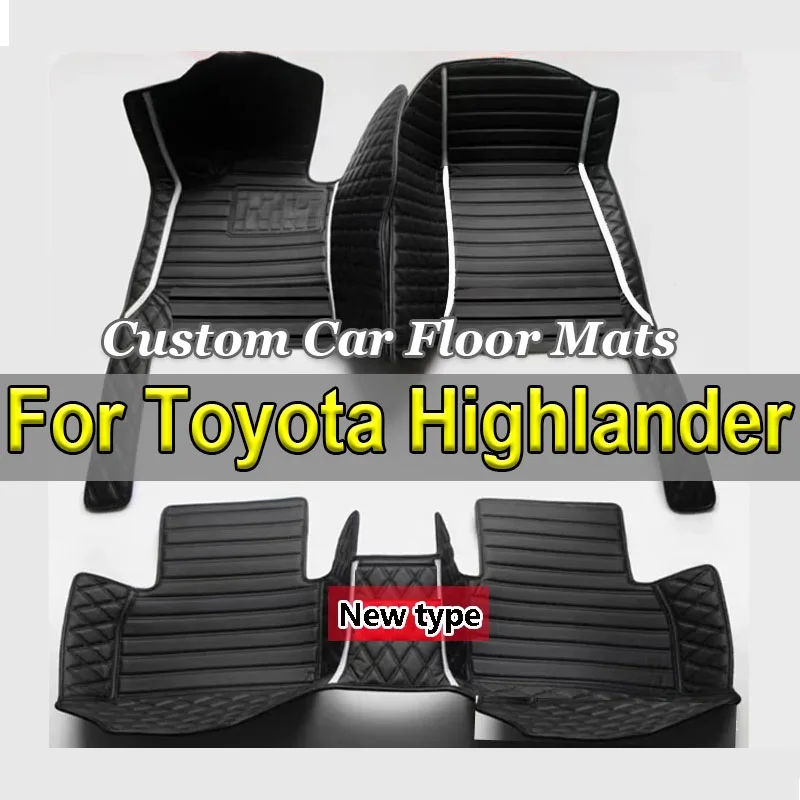 Car Floor Mats For Toyota Highlander (Hybrid/Petrol)7 Seats 2022 2023 Auto Foot Pads Auto Carpet Cover Interior Accessories
Car Floor Mats For Toyota Highlander (Hybrid/Petrol)7 Seats 2022 2023 Auto Foot Pads Auto Carpet Cover Interior Accessories