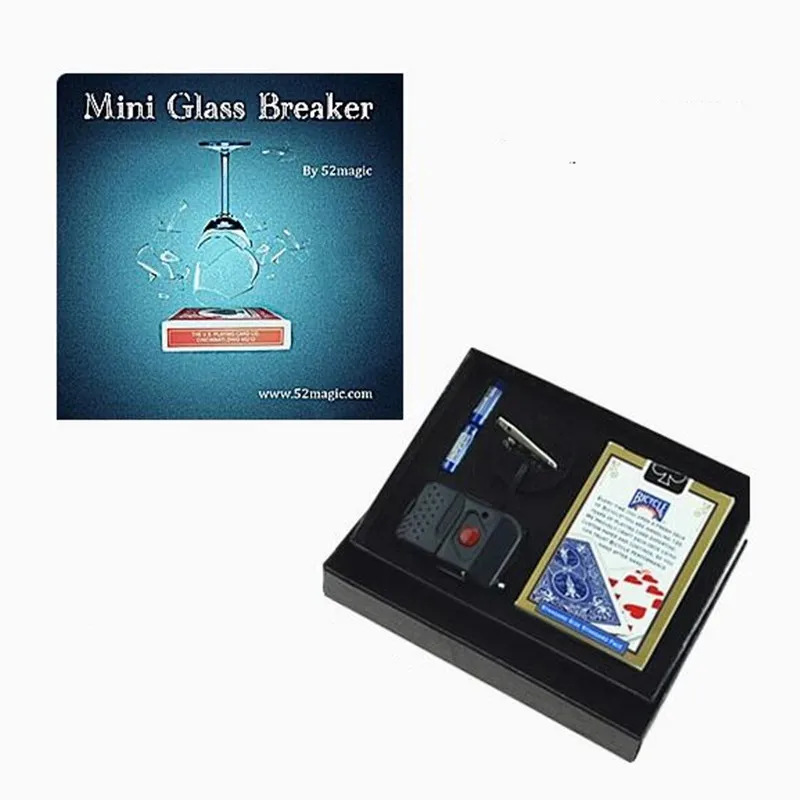 Remote Control Mini Glass Breaker Magic Tricks Card Magia Illusions Stage Magie Props Mentalism Close Up Gimmick Party Games Fun
Remote Control Mini Glass Breaker Magic Tricks Card Magia Illusions Stage Magie Props Mentalism Close Up Gimmick Party Games Fun