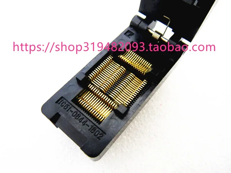 IC51-0644-1602 QFP64-0,65 мм IC Испытательное сиденье Испытательный стенд Испытательная розетка Сиденье для программирования
IC51-0644-1602 QFP64-0,65 мм IC Испытательное сиденье Испытательный стенд Испытательная розетка Сиденье для программирования