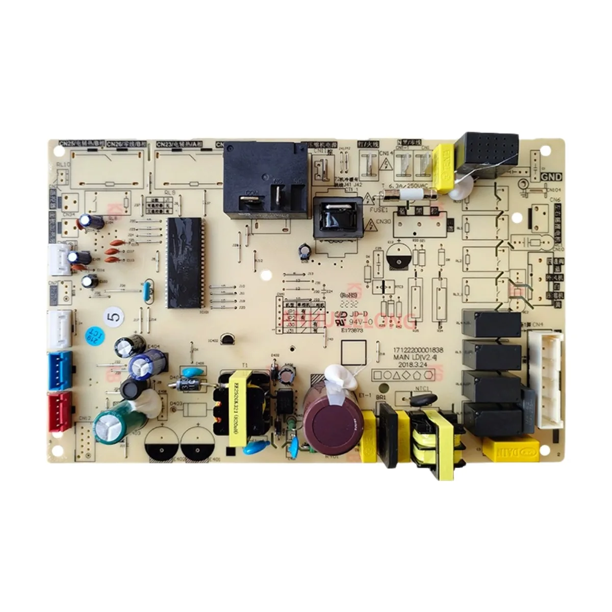 Новый для кондиционера Midea 2p, материнская плата с одним охлаждением, компьютерная плата KF-51L/Y-ID
Новый для кондиционера Midea 2p, материнская плата с одним охлаждением, компьютерная плата KF-51L/Y-ID
