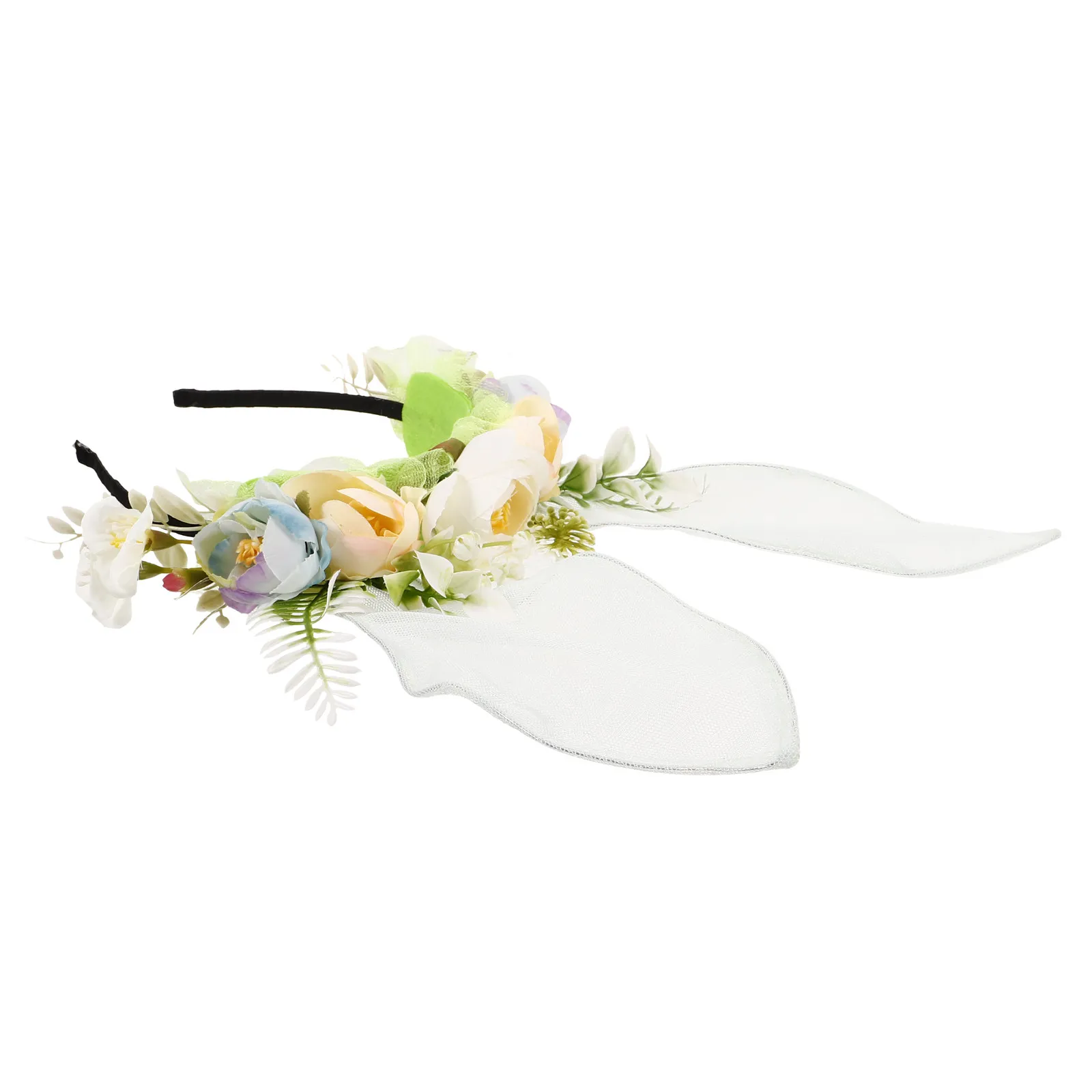 Adjustable Flower Rabbit Ear Headband Realistic Lightweight Bunny Ears Headband Party Cosplay Costume Hair Accessory
Adjustable Flower Rabbit Ear Headband Realistic Lightweight Bunny Ears Headband Party Cosplay Costume Hair Accessory