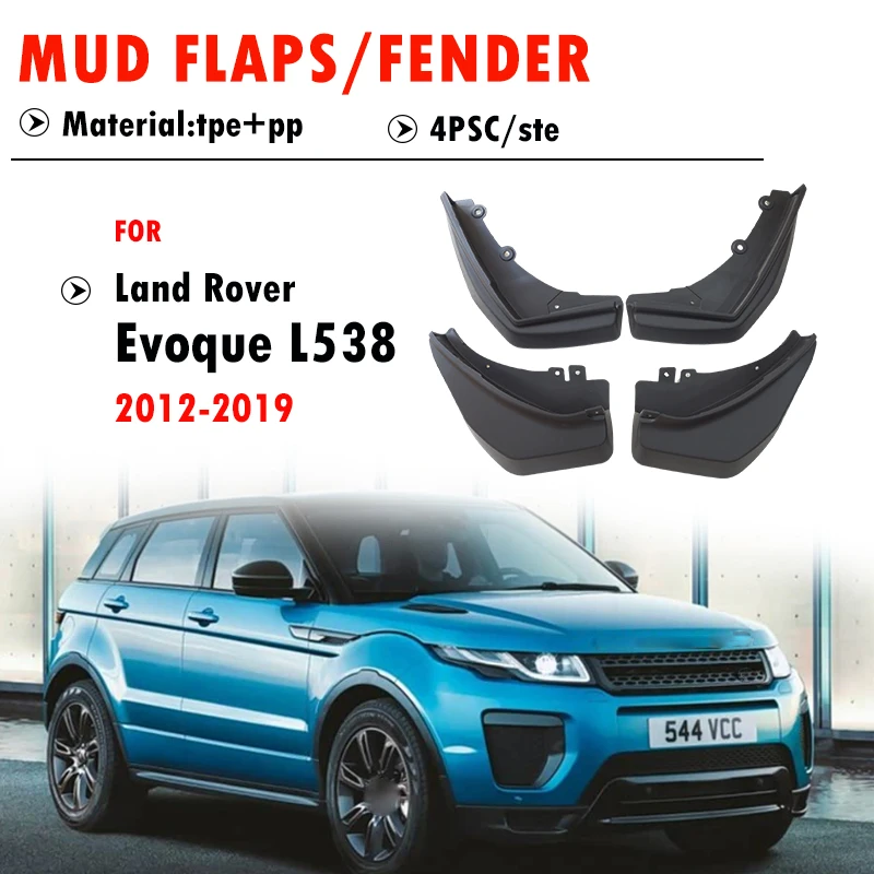 For Land Rover Evoque L538 Mudguard Fender Mud Flaps Guards Splash Mudflaps Car Accessories 4pcs 2012 2013 2014 2015 2016-2019
For Land Rover Evoque L538 Mudguard Fender Mud Flaps Guards Splash Mudflaps Car Accessories 4pcs 2012 2013 2014 2015 2016-2019