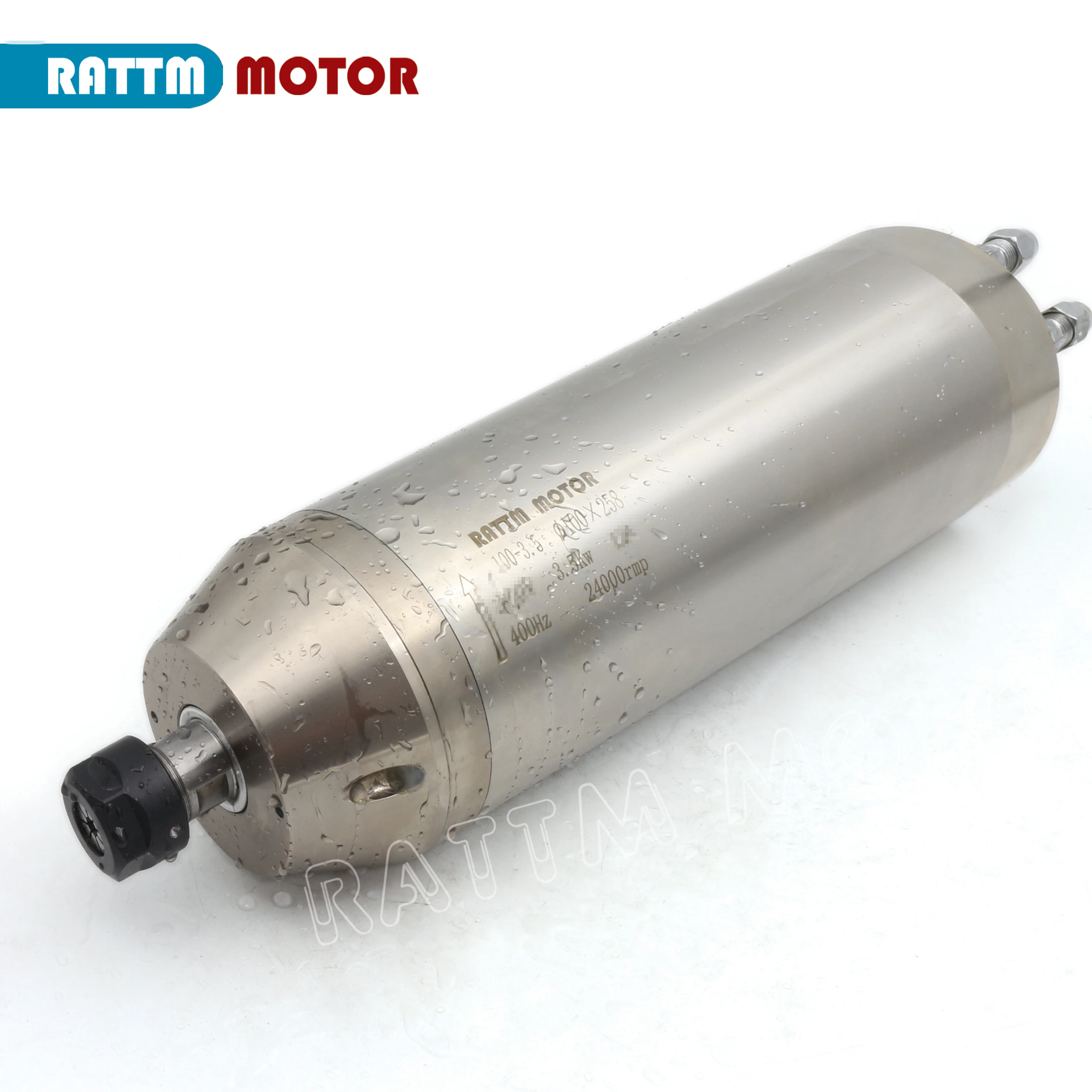 3.5 KW waterproof bullet water-cooled cooled ER20 spindle motor CNC Router Kit for CNC Router engraving
3.5 KW waterproof bullet water-cooled cooled ER20 spindle motor CNC Router Kit for CNC Router engraving