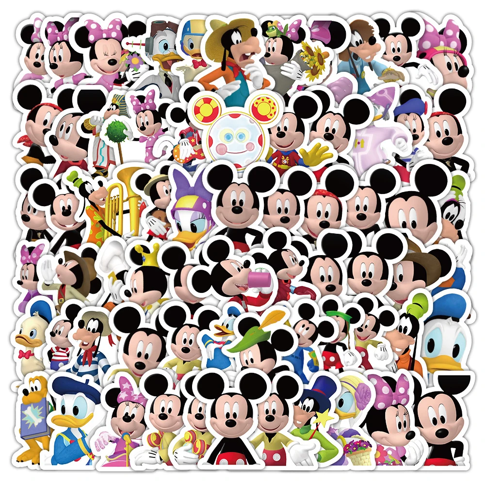 10/30/50/100pcs Disney Mickey Mouse Cartoon Stickers Cute Anime Decals Toy DIY Stationery Laptop Phone Sticker Fun for Kid Gift
10/30/50/100pcs Disney Mickey Mouse Cartoon Stickers Cute Anime Decals Toy DIY Stationery Laptop Phone Sticker Fun for Kid Gift
