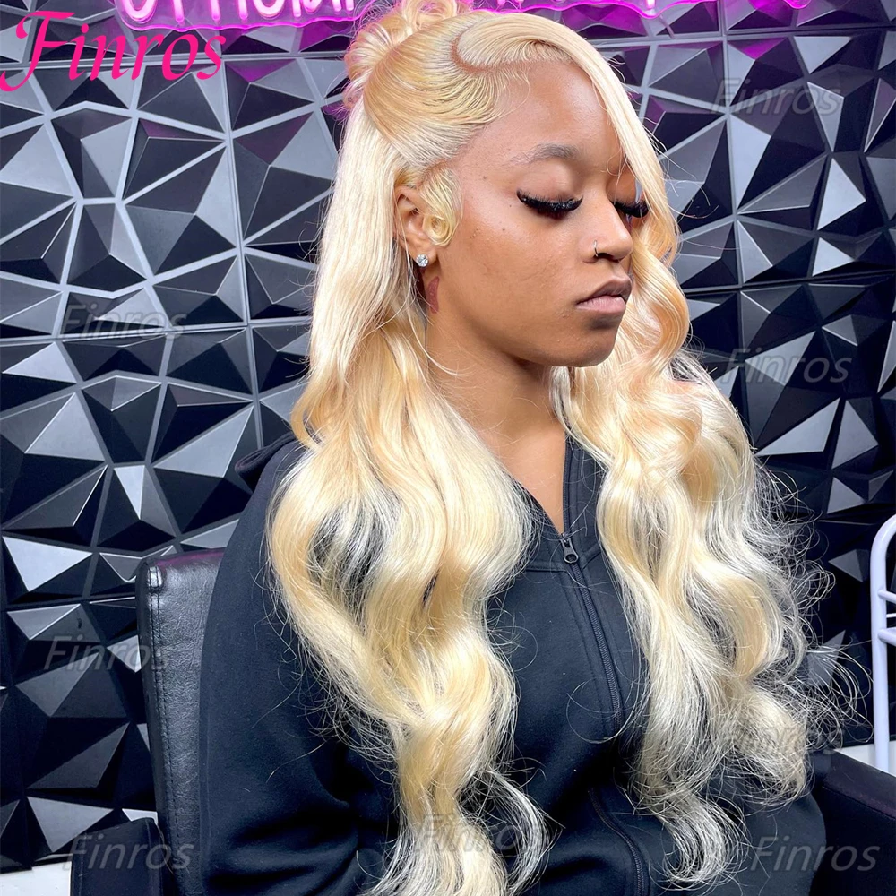 Finros 30 36Inch 613 Honey Blonde 13x6 HD Body Wave Lace Front Human Hair Wig Colored 13x4 Loose Wave Lace Frontal Wig For Women
Finros 30 36Inch 613 Honey Blonde 13x6 HD Body Wave Lace Front Human Hair Wig Colored 13x4 Loose Wave Lace Frontal Wig For Women