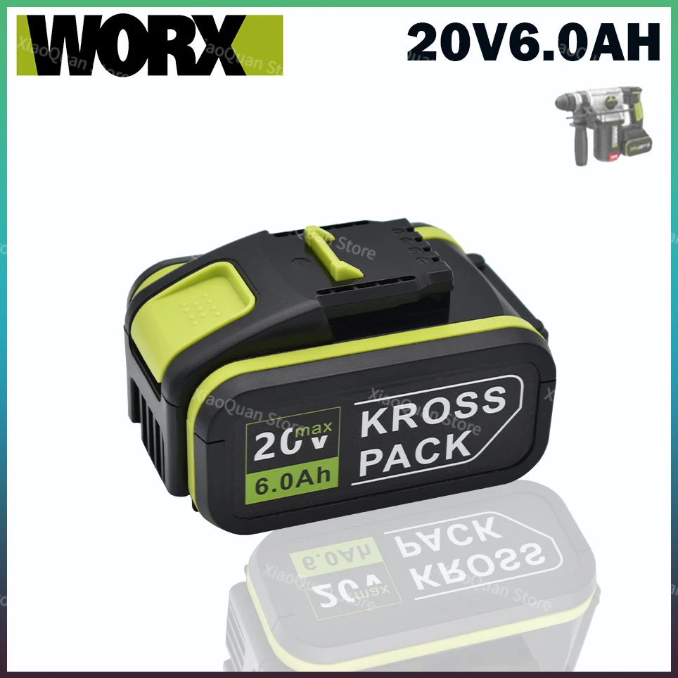 Запасная литий-ионная аккумуляторная Батарея Worx 6,0 Ач 20 в для Worx WA3551, WA3553, WX390, WX176, WX550, WX373, WX290, WX800, WU268
Запасная литий-ионная аккумуляторная Батарея Worx 6,0 Ач 20 в для Worx WA3551, WA3553, WX390, WX176, WX550, WX373, WX290, WX800, WU268