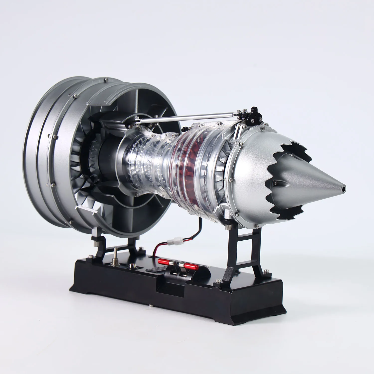 TECHING Electric Metal Aircraft Turbofan Engine Kits DIY Unassembled Model Mechanical Art Desktop Ornament DM121 Battery
TECHING Electric Metal Aircraft Turbofan Engine Kits DIY Unassembled Model Mechanical Art Desktop Ornament DM121 Battery