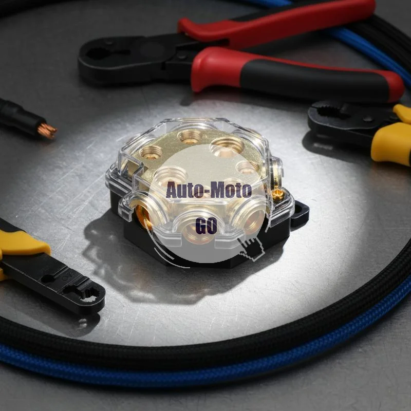 1 In 5 Way Car Power Distributor Block Audio Amplifier Ground Terminal Compact Size for Tight Space Under Dash Installations
1 In 5 Way Car Power Distributor Block Audio Amplifier Ground Terminal Compact Size for Tight Space Under Dash Installations