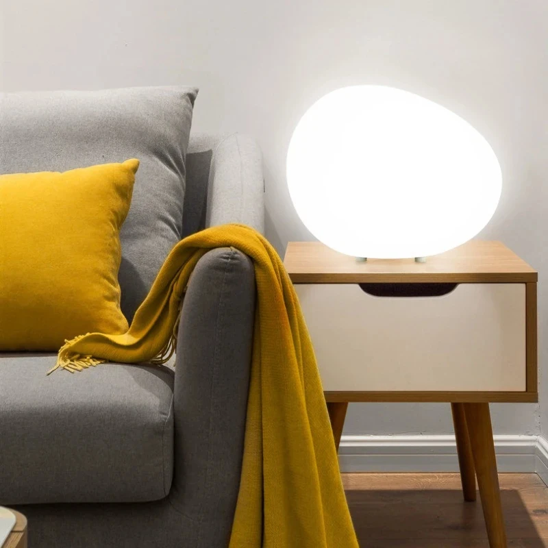 Minimalist Pebble LED Table Lamp Soft Light Frosted Shade Bedside Night Lamp Living Room Bedroom Bedside Nursery Decor
Minimalist Pebble LED Table Lamp Soft Light Frosted Shade Bedside Night Lamp Living Room Bedroom Bedside Nursery Decor