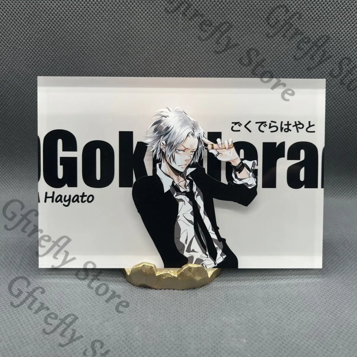 HITMAN REBORN Show Shelf Gokudera Hayato Acrylic Brick Standing Plate Anime Indicative Board Ambitus Display Stand Gift
HITMAN REBORN Show Shelf Gokudera Hayato Acrylic Brick Standing Plate Anime Indicative Board Ambitus Display Stand Gift