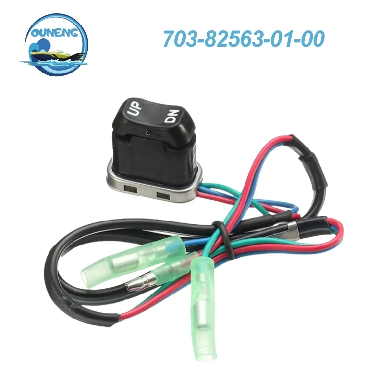 703-82563-01-00 Tilt Trim Switch For Yamaha 4 Stroke Outboard Motor Remote Controller 703-82563-02 703-82563-01
703-82563-01-00 Tilt Trim Switch For Yamaha 4 Stroke Outboard Motor Remote Controller 703-82563-02 703-82563-01
