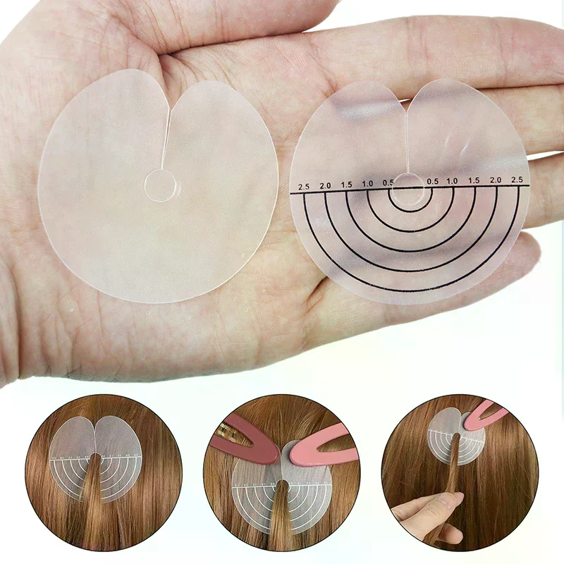 100 шт., термозащитные ограждения для наращивания волос, прозрачный ПВХ со шкалой, круглый шаблон-разделитель с одним отверстием, защита кератинового клея
100 шт., термозащитные ограждения для наращивания волос, прозрачный ПВХ со шкалой, круглый шаблон-разделитель с одним отверстием, защита кератинового клея