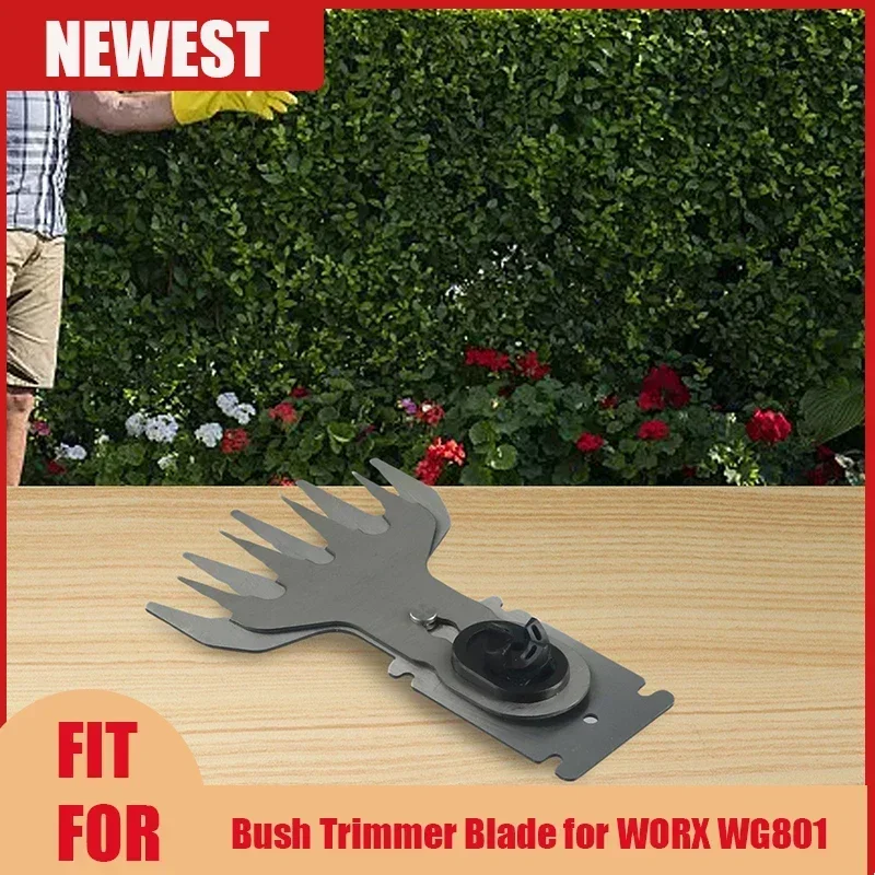 1pcs About 4 Inch Shrub Trimmer Blade For WORX's(WG801) Shearing Shrub Trimmer For Pruning Small Branches Or Shaping Bushes Part 
1pcs About 4 Inch Shrub Trimmer Blade For WORX's(WG801) Shearing Shrub Trimmer For Pruning Small Branches Or Shaping Bushes Part
