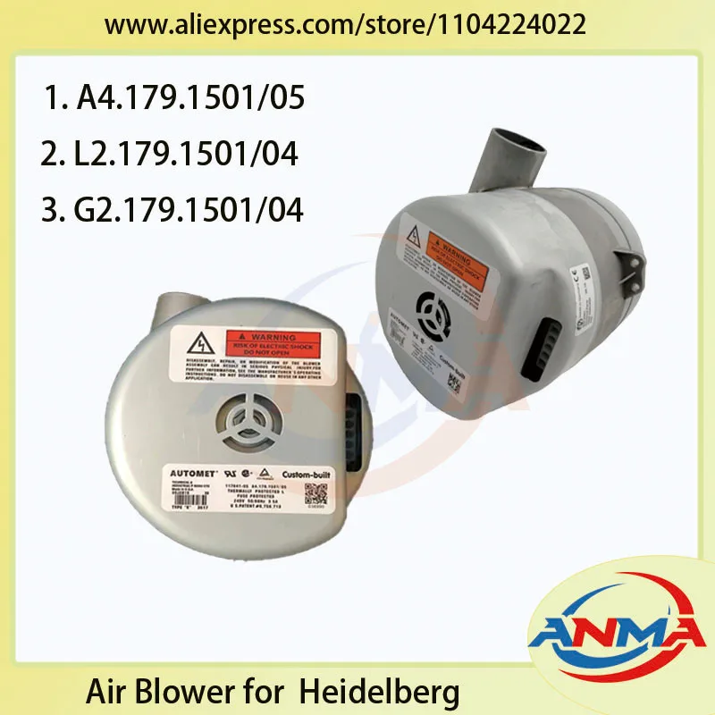 Высокое качество G2.179.1501 L2.179.1501 A4.179.1501 Воздуходувка Heidelberg Печатная машина Детали CD74 SM74 SM52 XL75 Вентилятор 
Высокое качество G2.179.1501 L2.179.1501 A4.179.1501 Воздуходувка Heidelberg Печатная машина Детали CD74 SM74 SM52 XL75 Вентилятор