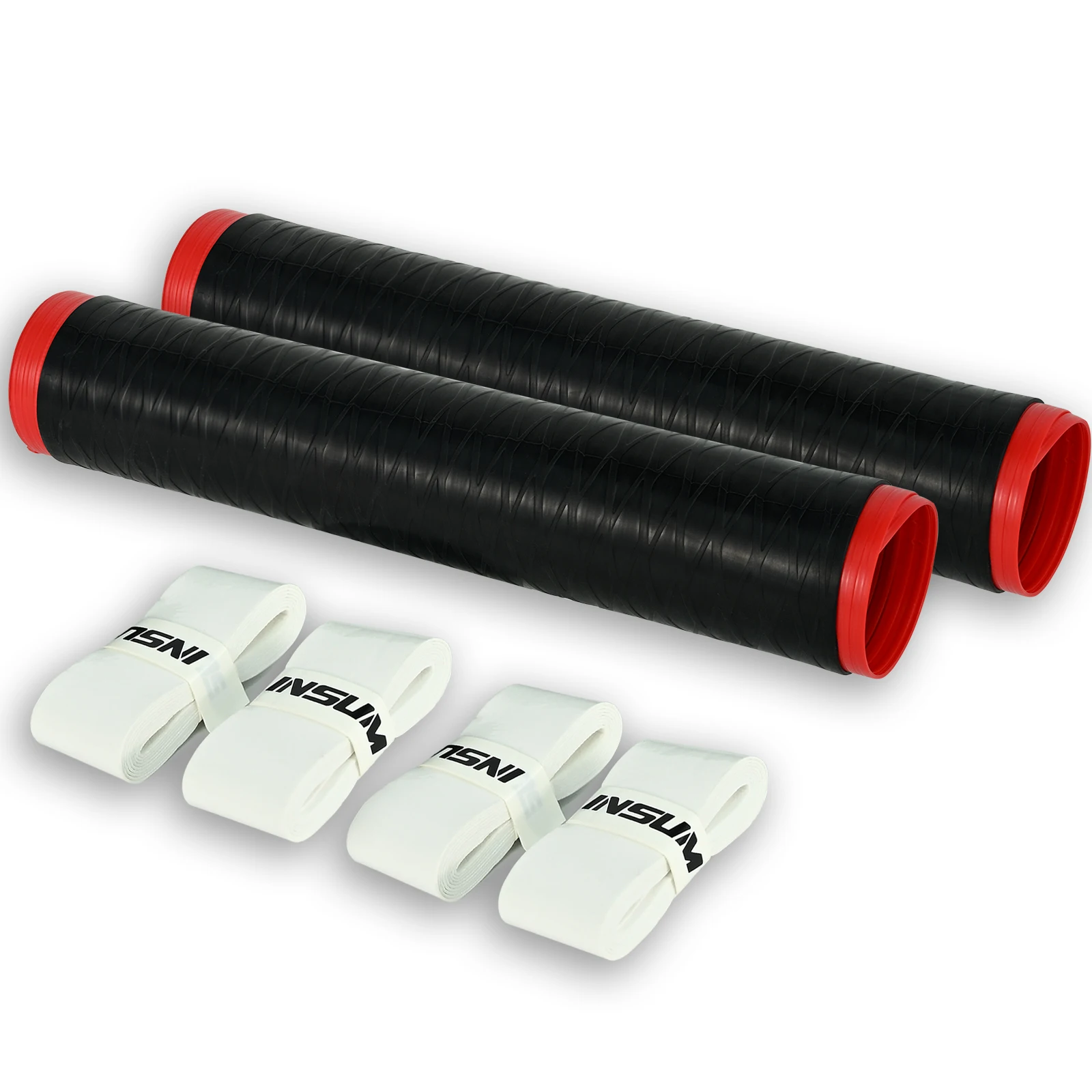 INSUM Silicone Baseball Grip Tape 3D Textured Surface & Quick Installation Durable Bat Handle Wrap for Kinds of Sports Equipment
INSUM Silicone Baseball Grip Tape 3D Textured Surface & Quick Installation Durable Bat Handle Wrap for Kinds of Sports Equipment