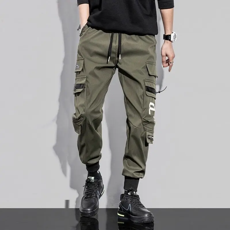 Biker Moto Techwear Pants Men Joggers Casual Cargo Pants Function Tactical Men's Clothing Ribbon Harajuku Multi Pocket Pants
Biker Moto Techwear Pants Men Joggers Casual Cargo Pants Function Tactical Men's Clothing Ribbon Harajuku Multi Pocket Pants