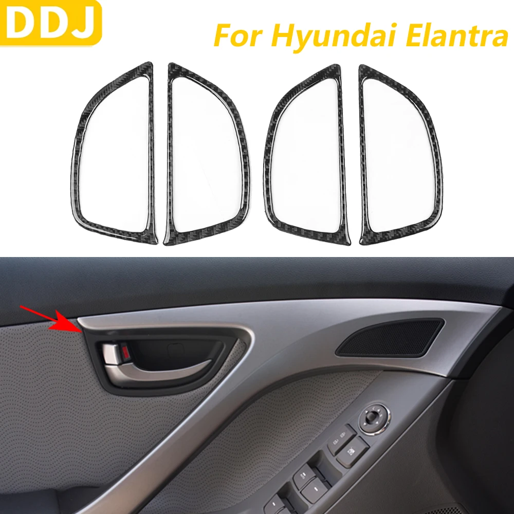 For Hyundai Elantra 2011-2016 Carbon Fiber Inner Door Handle Frame Panel Trim Cover Car Accessories Interior Decoration Sticker
For Hyundai Elantra 2011-2016 Carbon Fiber Inner Door Handle Frame Panel Trim Cover Car Accessories Interior Decoration Sticker