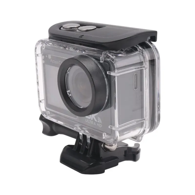 For Home Wifi Anti-Shake Action Camera 30M Waterproof Sport Camera With Remote Control 5K 30FPS Dual Screen As Shown
For Home Wifi Anti-Shake Action Camera 30M Waterproof Sport Camera With Remote Control 5K 30FPS Dual Screen As Shown