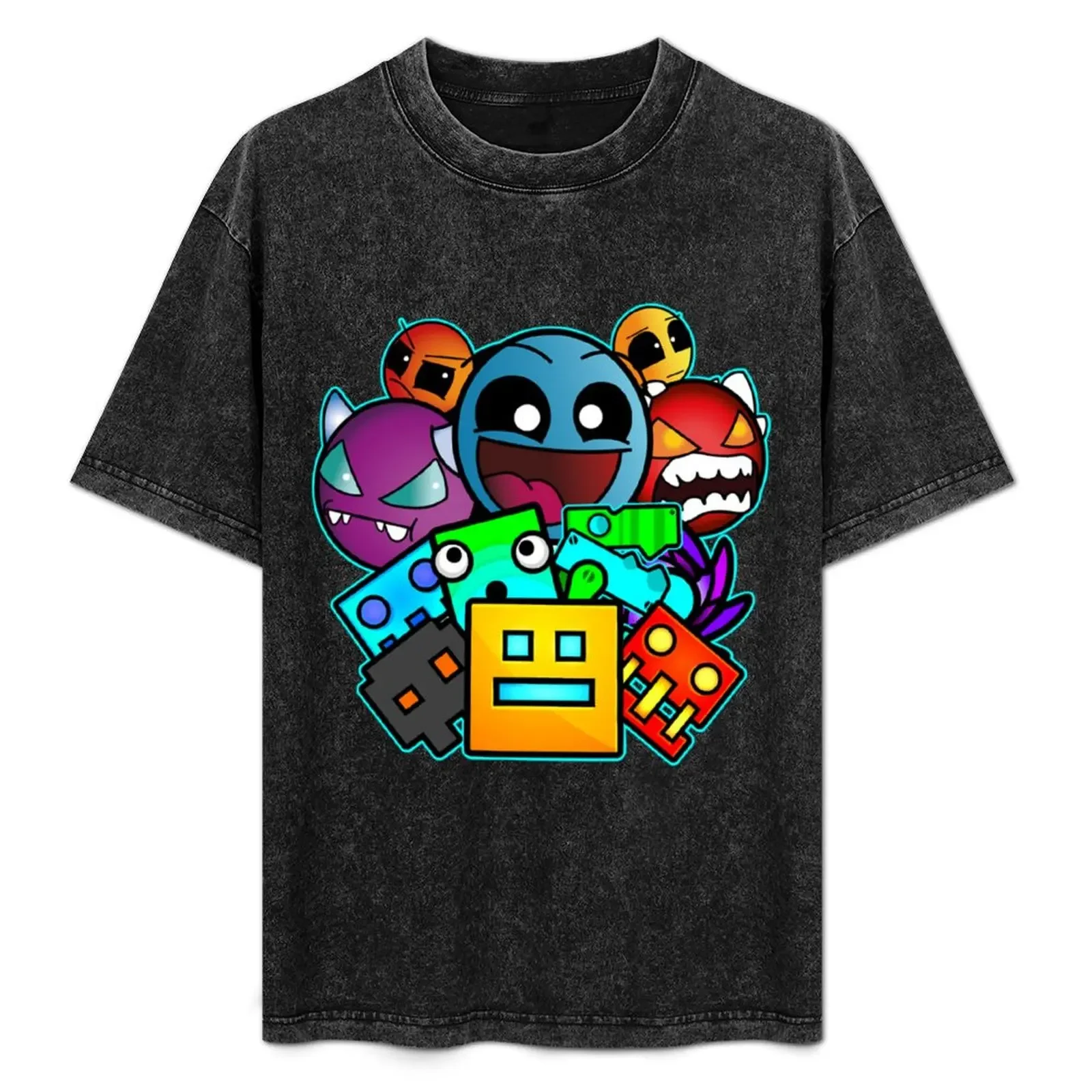 geometry dash old school gaming T-Shirt All Match Print Short Sleeve Top
geometry dash old school gaming T-Shirt All Match Print Short Sleeve Top