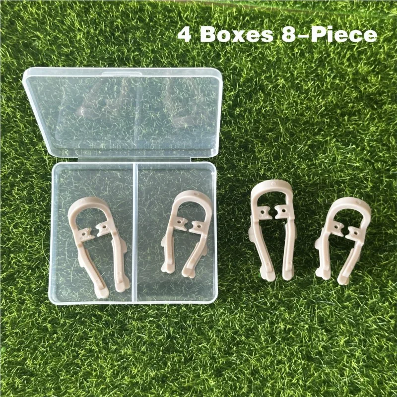 8Pcs/set Dental Rubber Dam Clamps Distal Extension Resin Clamp for Endodontic Restorative Treatment Posterior Teeth Isolation
8Pcs/set Dental Rubber Dam Clamps Distal Extension Resin Clamp for Endodontic Restorative Treatment Posterior Teeth Isolation