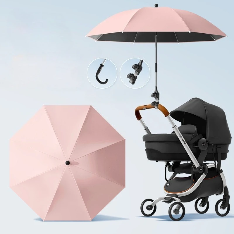 Universal Baby Stroller Umbrella Baby Tricycle Cart Parasol Baby Walking Artifact Sun Protection Baby Stroller Accessories
Universal Baby Stroller Umbrella Baby Tricycle Cart Parasol Baby Walking Artifact Sun Protection Baby Stroller Accessories
