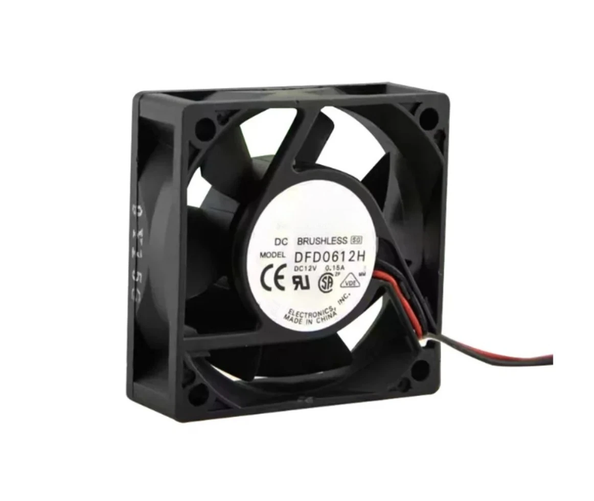 6020 6CM Cooling Fan DFD0612H 12V 0.15A 2 Wire Industrial Cooling Fan For Fonsan High Quality Durable Heat Dissipation Fan(002)
6020 6CM Cooling Fan DFD0612H 12V 0.15A 2 Wire Industrial Cooling Fan For Fonsan High Quality Durable Heat Dissipation Fan(002)