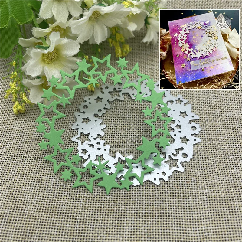 New star lace Metal Cutting Dies Stencils For DIY Scrapbooking Decorative Embossing Handcraft Template
New star lace Metal Cutting Dies Stencils For DIY Scrapbooking Decorative Embossing Handcraft Template