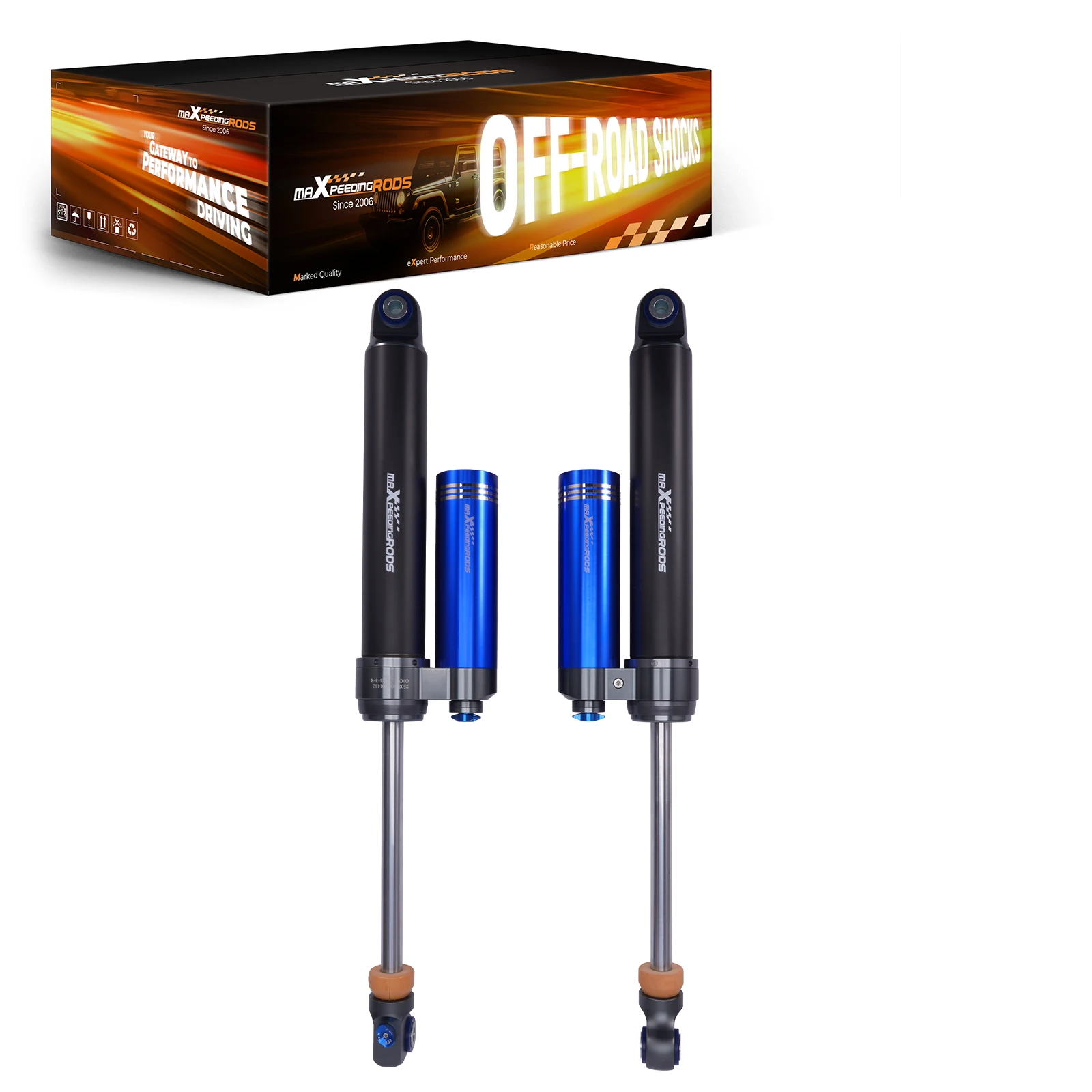 MaXpeedingrods Rear Reservoir Shocks Pair w/ 2-3" Lift For Gladiator 20-23
MaXpeedingrods Rear Reservoir Shocks Pair w/ 2-3" Lift For Gladiator 20-23
