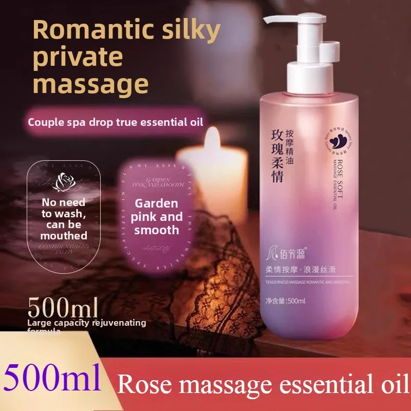 Rose Massage Essential Oil Couple Spa Couple Flirting Private Parts Whole Body Open Back Pushing Oil Female Lubrication Leave-in 
Rose Massage Essential Oil Couple Spa Couple Flirting Private Parts Whole Body Open Back Pushing Oil Female Lubrication Leave-in