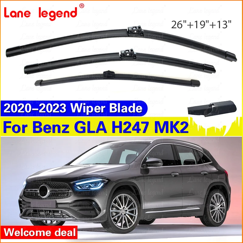 26"19"13" Windshield Windscreen Washer Wiper Blade For Mercedes Benz GLA H247 MK2 2020-2023 GLA200 GLA220 GLA250 GLA180 200 250
26"19"13" Windshield Windscreen Washer Wiper Blade For Mercedes Benz GLA H247 MK2 2020-2023 GLA200 GLA220 GLA250 GLA180 200 250