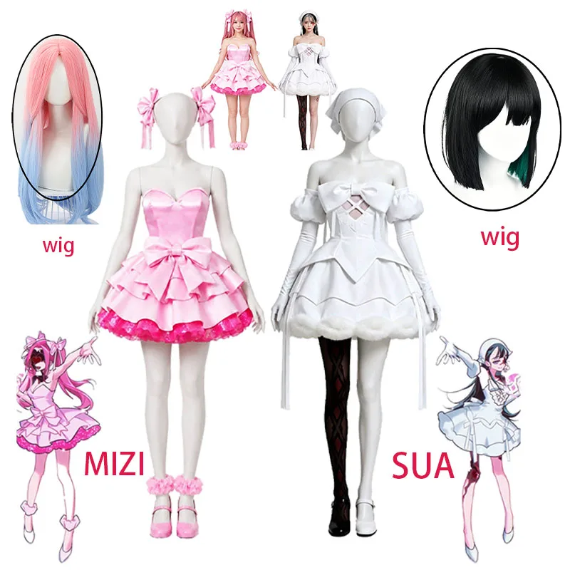 WHH Anime ALIEN sAU/miZi Cosplay Lolita Dress Women NiceUniforms Restor Masquerade Dress Halloween Party Stage Performance
WHH Anime ALIEN sAU/miZi Cosplay Lolita Dress Women NiceUniforms Restor Masquerade Dress Halloween Party Stage Performance