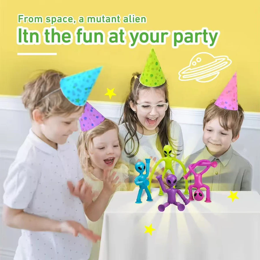 4 шт. всасывающая телескопическая трубка, игрушки с изображением инопланетянина, переменная декомпрессия, детские игрушки-головоломки для раннего образования, забавный DIY интерактивный игровой реквизит
4 шт. всасывающая телескопическая трубка, игрушки с изображением инопланетянина, переменная декомпрессия, детские игрушки-головоломки для раннего образования, забавный DIY интерактивный игровой реквизит