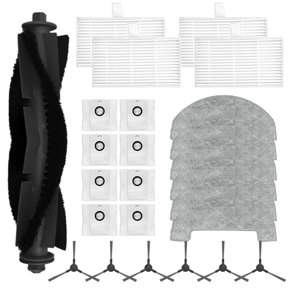 1 Set For Mybot-X9Pro Main Side Brush Filter Mop Cloth For Mybot X9 Pro Robot Vacuum Cleaner Replacement Accessories Cleaning
1 Set For Mybot-X9Pro Main Side Brush Filter Mop Cloth For Mybot X9 Pro Robot Vacuum Cleaner Replacement Accessories Cleaning