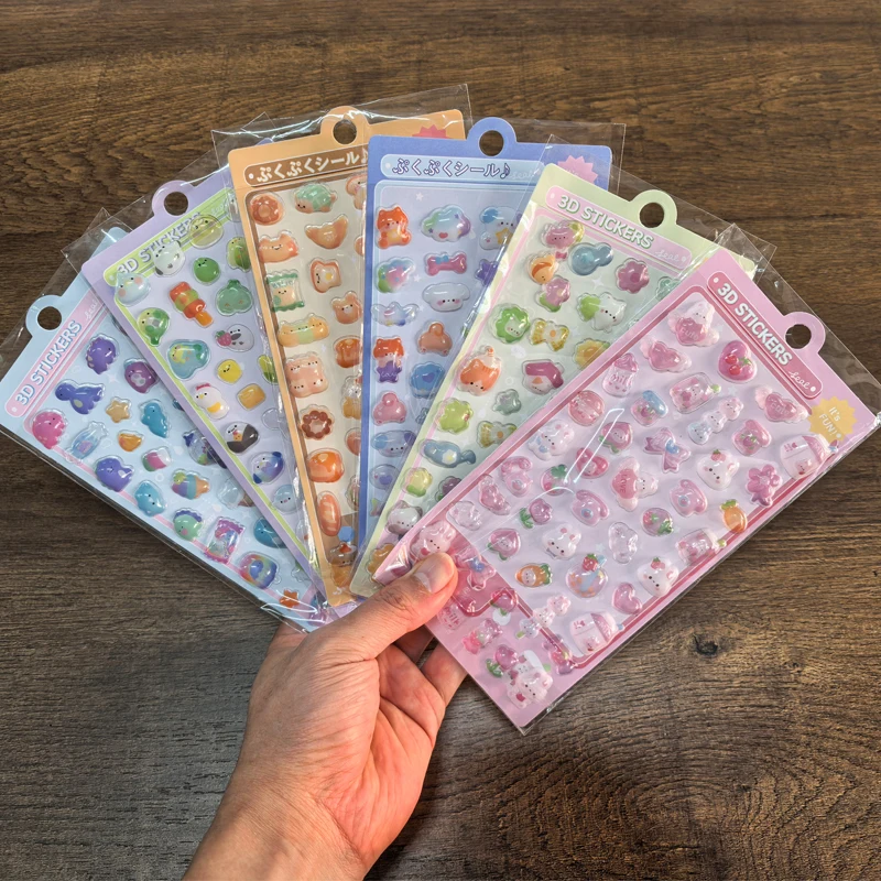 Kawaii 3D Jelly Resin Stickers Cute Cartoon Sparkle Transparent Decals for Scrapbooking Phone Case Laptop DIY Decor In Stock ^^%
Kawaii 3D Jelly Resin Stickers Cute Cartoon Sparkle Transparent Decals for Scrapbooking Phone Case Laptop DIY Decor In Stock ^^%
