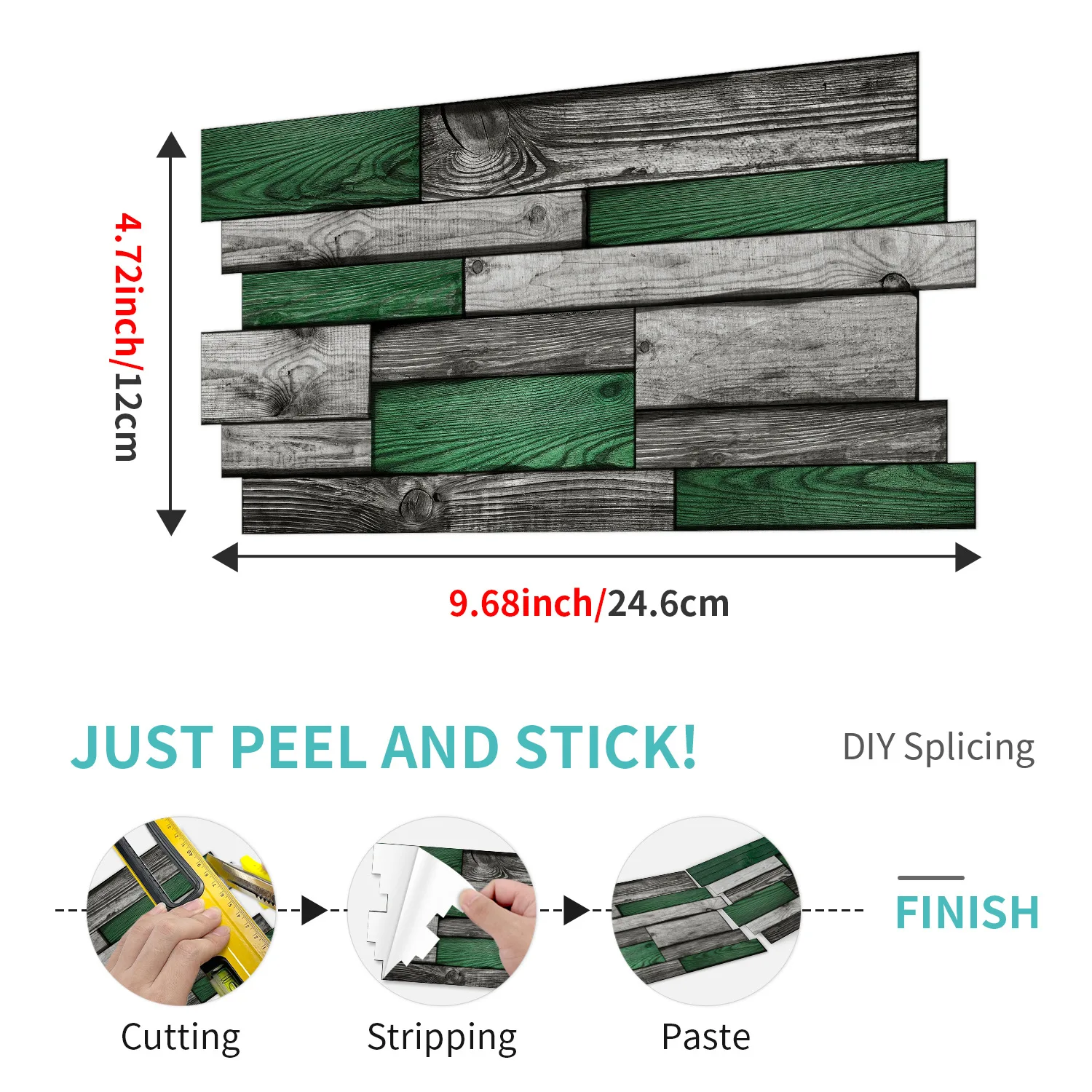 24,6x12 см, 12 шт., наклейка на плитку с эффектом дерева, бархатная поверхность из ПВХ-самоклеящаяся маслостойкая наклейка для кухонной столешницы, акцентная стена
24,6x12 см, 12 шт., наклейка на плитку с эффектом дерева, бархатная поверхность из ПВХ-самоклеящаяся маслостойкая наклейка для кухонной столешницы, акцентная стена