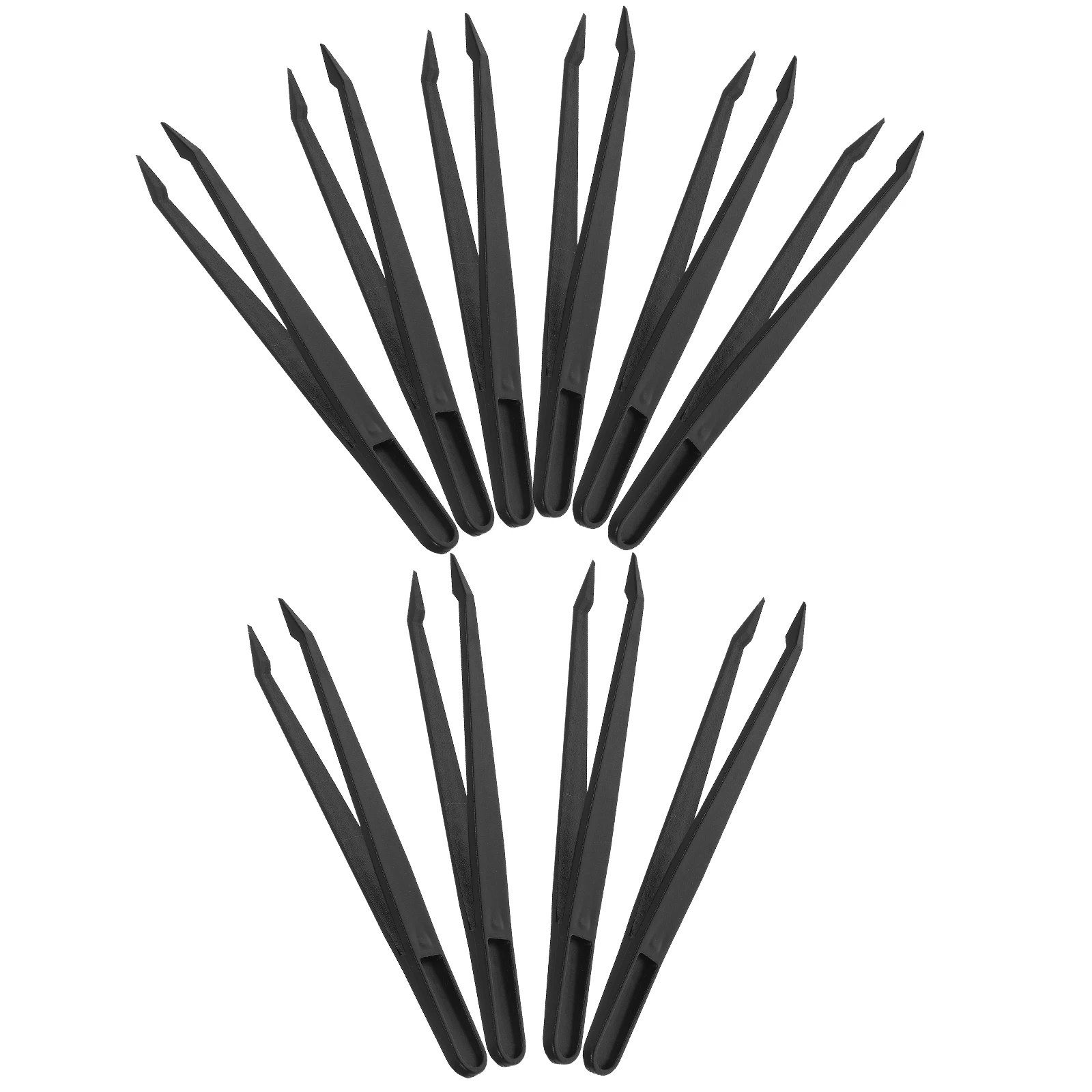 10pcs Pointed Plastic Tweezers for Crafts Ergonomic Grip Precision Tools Small Electronics Hobby Jewelry Making
10pcs Pointed Plastic Tweezers for Crafts Ergonomic Grip Precision Tools Small Electronics Hobby Jewelry Making