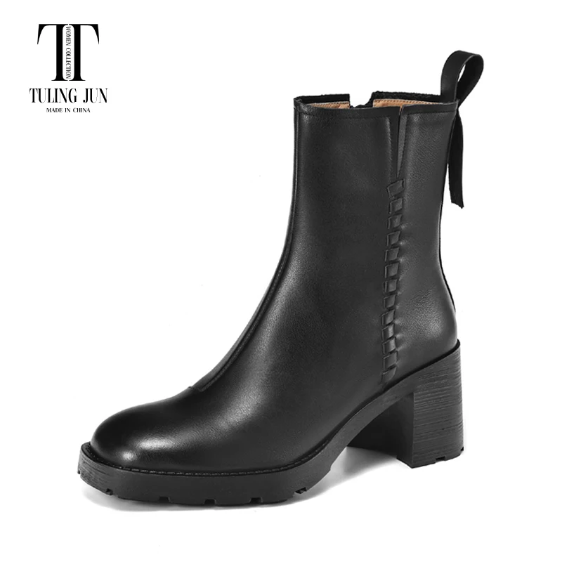 TULING JUN 2024 Winter Concise Female Round Head Elegant Zip Ankle Boots Solid Color High Heels Shoes For Women T-2976
TULING JUN 2024 Winter Concise Female Round Head Elegant Zip Ankle Boots Solid Color High Heels Shoes For Women T-2976