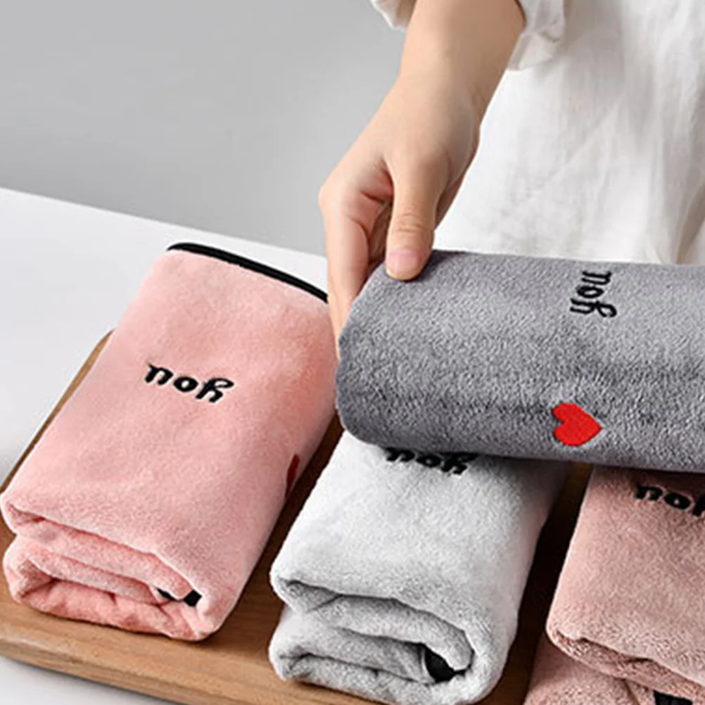 Water Absorption Towel Loving Heart Dark Gray Pattern Soft Fiber Bath Towel Suitable for Man Woman Home Use
Water Absorption Towel Loving Heart Dark Gray Pattern Soft Fiber Bath Towel Suitable for Man Woman Home Use