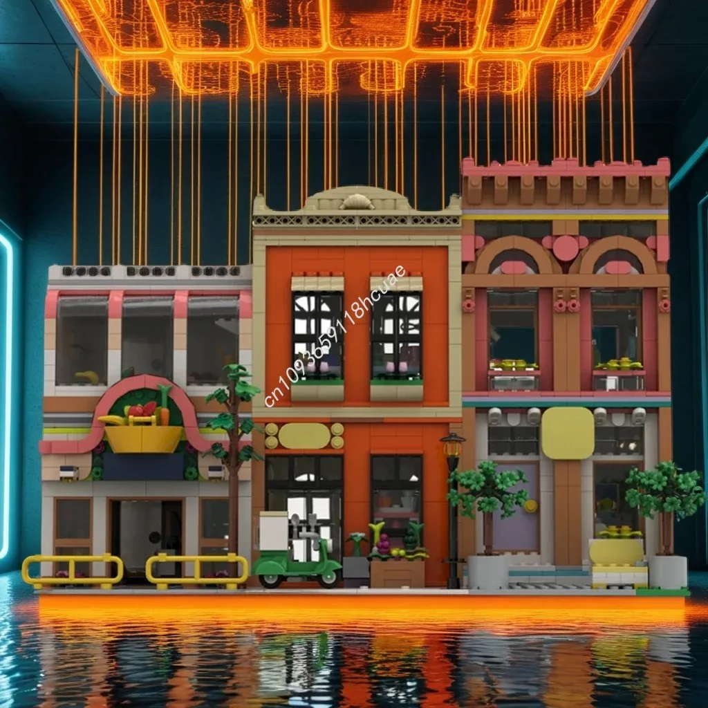 911 шт. MOC кухонные и продуктовые строительные блоки, логическое мышление, решение проблемы, креативная рождественская игрушка, подарок STEM
911 шт. MOC кухонные и продуктовые строительные блоки, логическое мышление, решение проблемы, креативная рождественская игрушка, подарок STEM