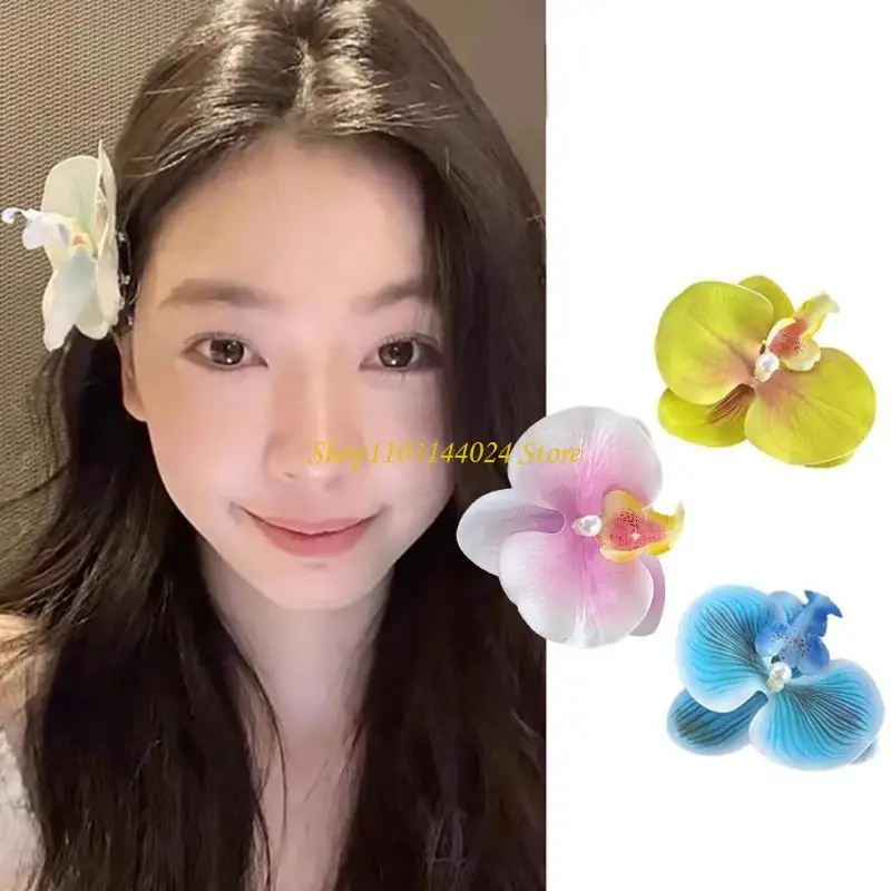 N5KE Fashionable Hairpin Unique Flower Shaped Hair Clip Fashionable Hairpin Beautiful Clip for Dance and Special Occasions
N5KE Fashionable Hairpin Unique Flower Shaped Hair Clip Fashionable Hairpin Beautiful Clip for Dance and Special Occasions