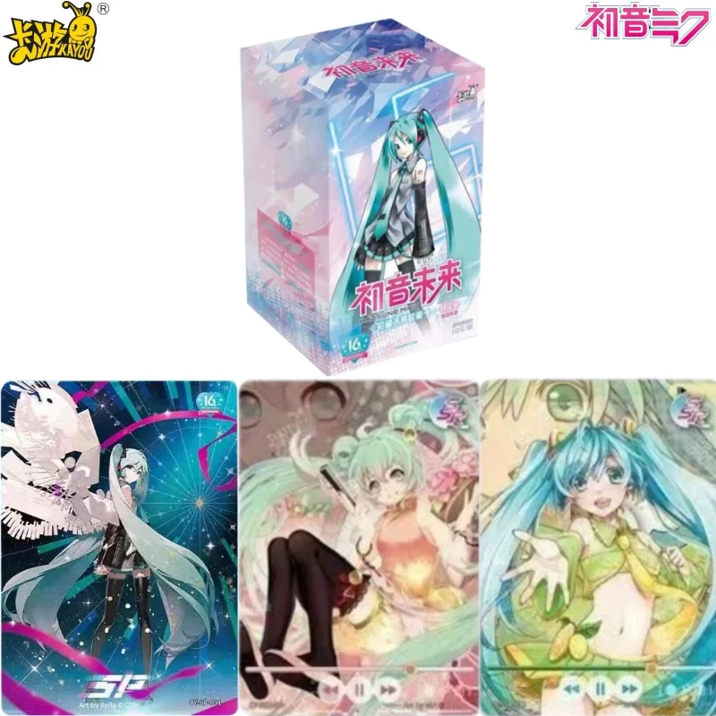 KAYOU Genuine Hatsune Miku Card Chujianbao1ND Cartoon Animation Comic Movie Periphery Collect Card Toy for Children Holiday Gift
KAYOU Genuine Hatsune Miku Card Chujianbao1ND Cartoon Animation Comic Movie Periphery Collect Card Toy for Children Holiday Gift