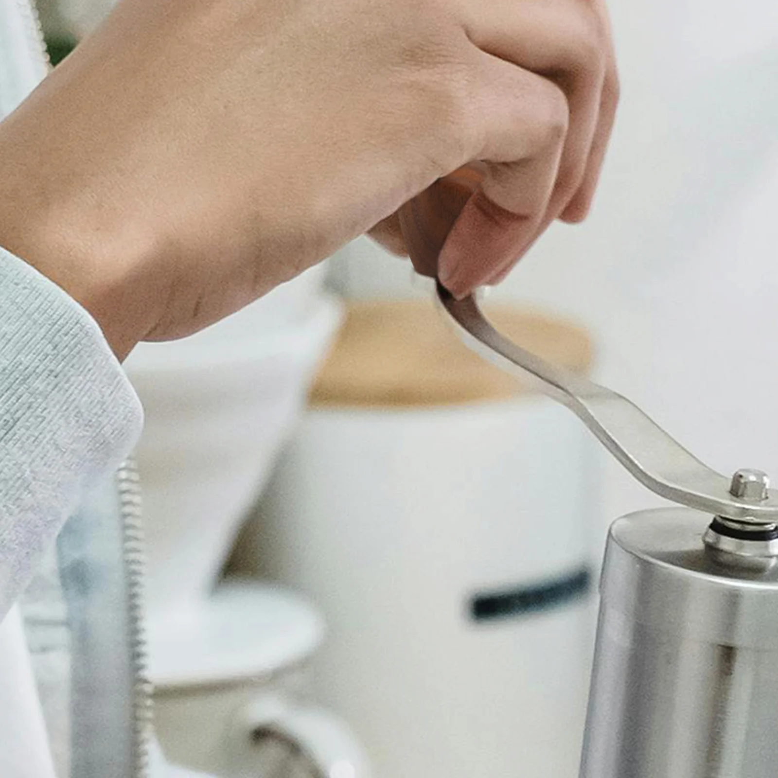 Wooden Manual Coffee Grinder Handle Easy Installation Smooth Surface Efficient Grinding Experience Detachable Knob
Wooden Manual Coffee Grinder Handle Easy Installation Smooth Surface Efficient Grinding Experience Detachable Knob