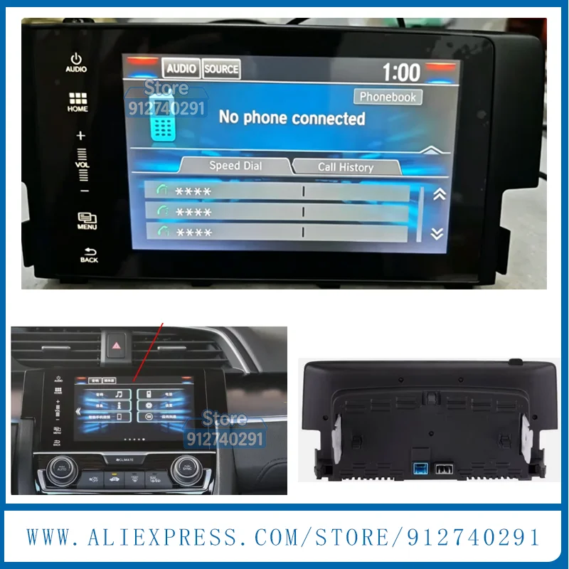 39710-TBA-A11 39710-TBA-A21 Original 7 Inch LCD Display Screen For HondaCivic 2016-2018 Touch Screen Digitizer Radio Navigation
39710-TBA-A11 39710-TBA-A21 Original 7 Inch LCD Display Screen For HondaCivic 2016-2018 Touch Screen Digitizer Radio Navigation