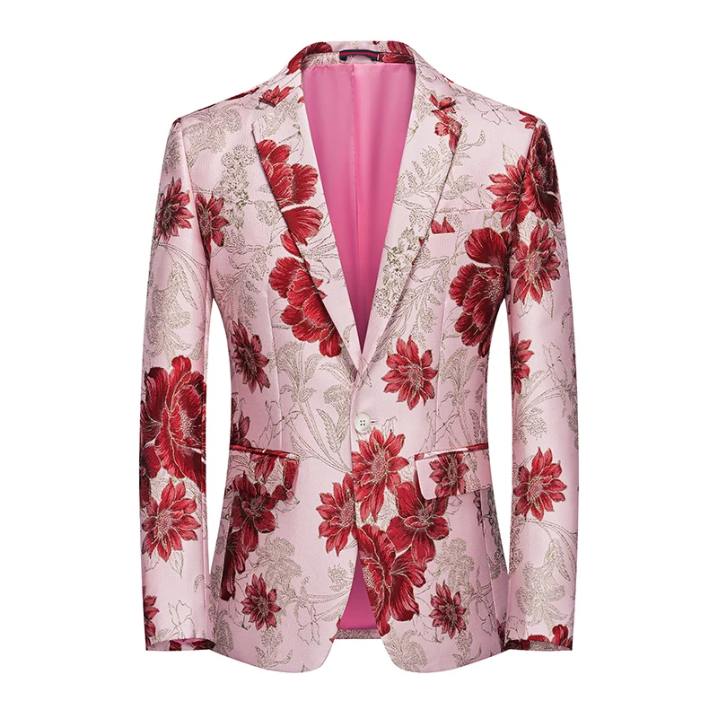 Men's high-end jacquard suit jacket, casual, stage performance jacket, green slim fit sports jacket, European size XXXS-XXL
Men's high-end jacquard suit jacket, casual, stage performance jacket, green slim fit sports jacket, European size XXXS-XXL