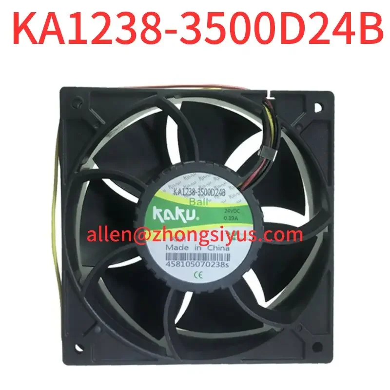 Brand-new KA1238-3500D24B 12038/24V three-wire fault alarm detection fan axial fan, inverter cooling fan machine tool
Brand-new KA1238-3500D24B 12038/24V three-wire fault alarm detection fan axial fan, inverter cooling fan machine tool