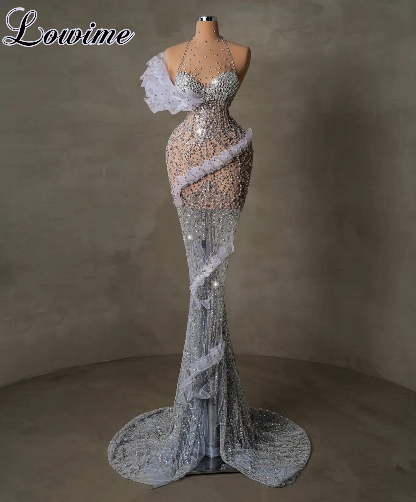 High Fashion Crystals Celebrity Dresses Mermaid Sleevesless Red Carpet Runway Dresses Luxury Evening Dresses Elegant Customized
High Fashion Crystals Celebrity Dresses Mermaid Sleevesless Red Carpet Runway Dresses Luxury Evening Dresses Elegant Customized