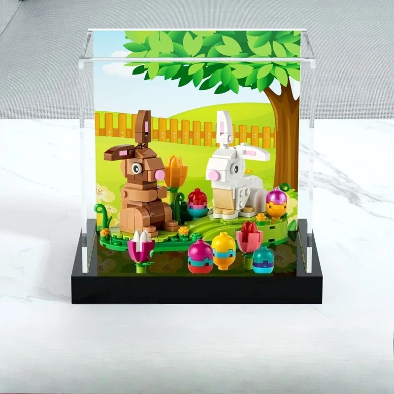 Suitable for LEGO 40523 Easter Mengmeng Rabbit model assembly transparent storage display box acrylic display box
Suitable for LEGO 40523 Easter Mengmeng Rabbit model assembly transparent storage display box acrylic display box