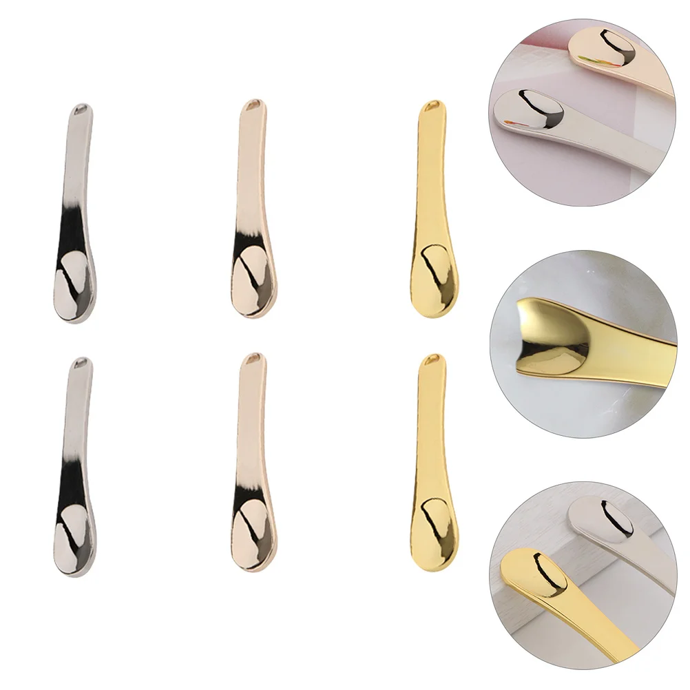 6Pcs Spoons Face Mask Application Durable Washable Zinc Alloy Travel Skincare Tools Face Cream Scoop Eye Cream Spoon
6Pcs Spoons Face Mask Application Durable Washable Zinc Alloy Travel Skincare Tools Face Cream Scoop Eye Cream Spoon