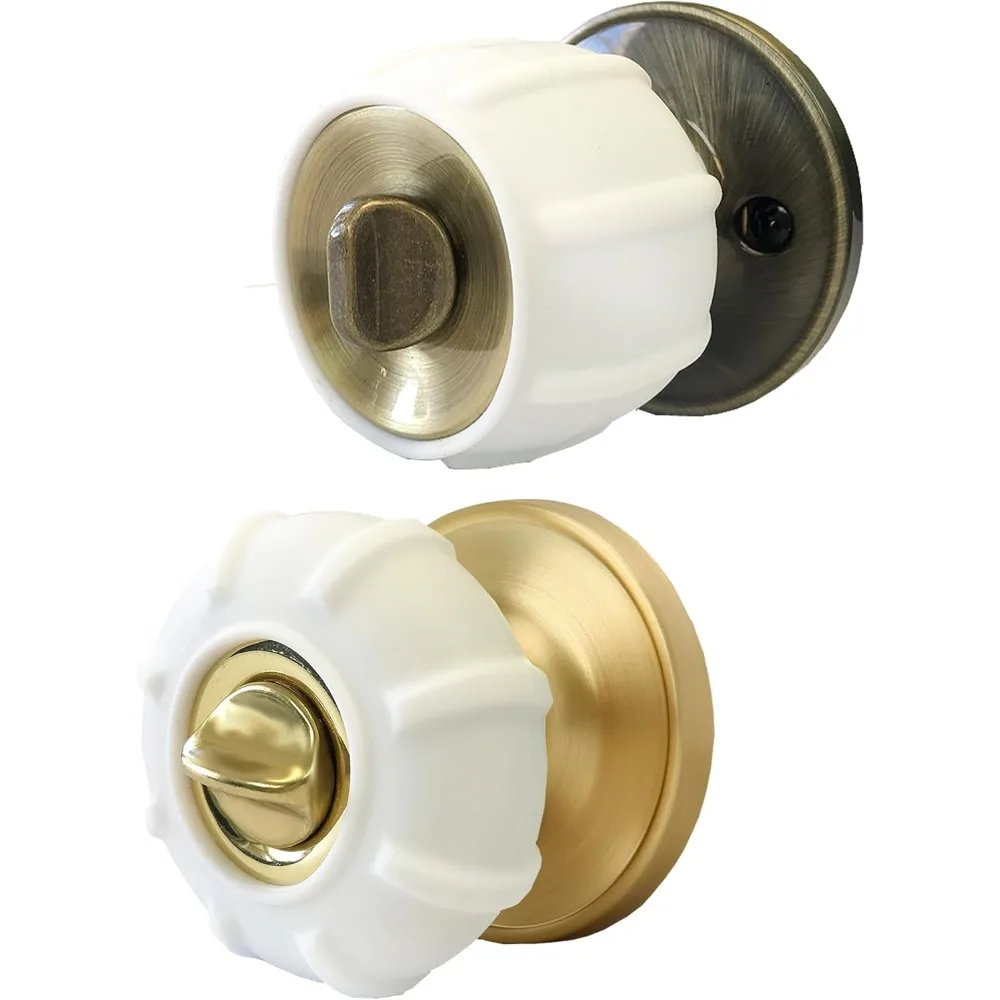 Upgraded Ergonomic Door Knob Grips Non Slip Arthritis Aid Universal Size White 2 Pack
Upgraded Ergonomic Door Knob Grips Non Slip Arthritis Aid Universal Size White 2 Pack